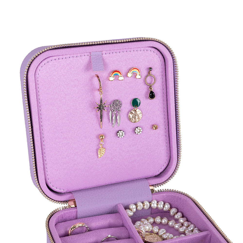 Amanda Leather Jewelry Box, Large