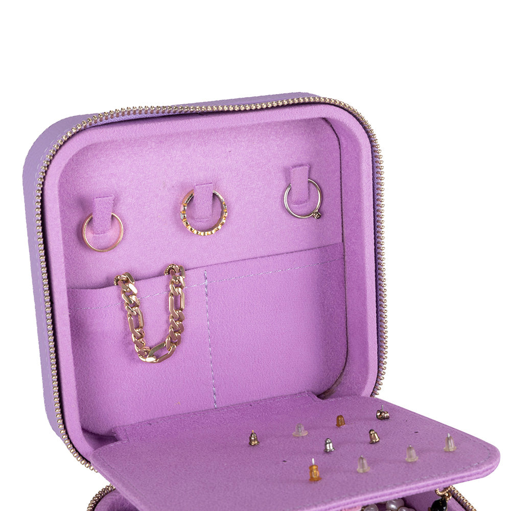 Amanda Leather Jewelry Box, Large