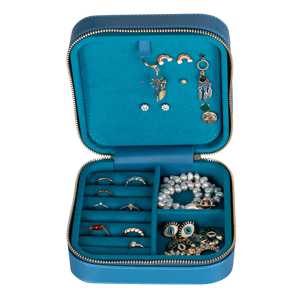 Amanda Leather Jewelry Box, Large