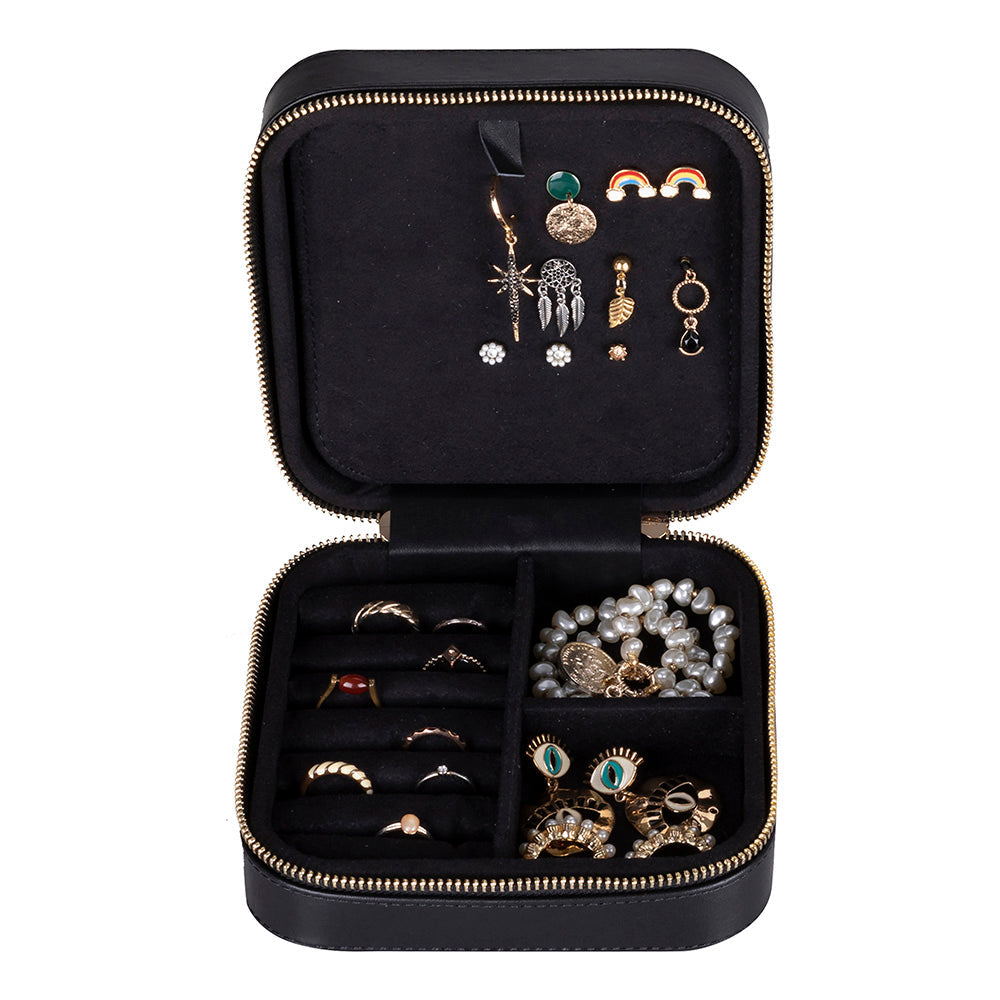 Amanda Leather Jewelry Box, Large