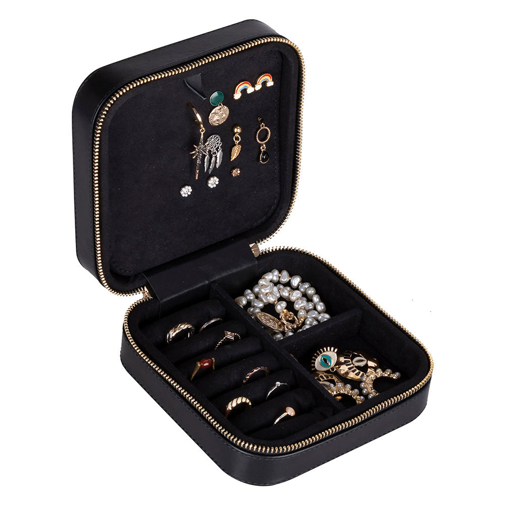 Amanda Leather Jewelry Box, Large