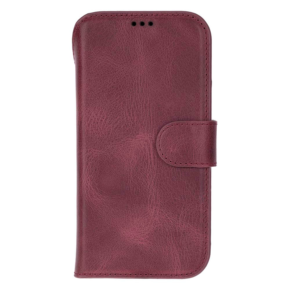 Sengul Genuine Leather Wallet Case for iPhone 18 Pro
