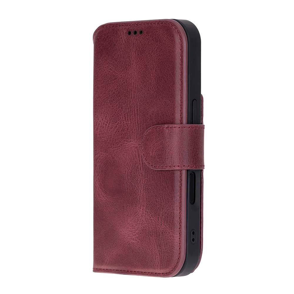 Sengul Genuine Leather Wallet Case for iPhone 18 Pro Max