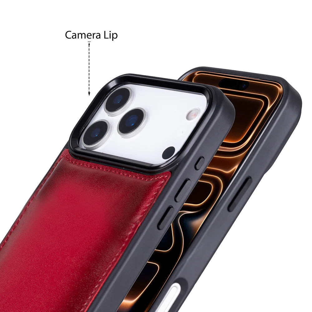 Magic iPhone 18 Pro Max / 17 Pro Max Detachable Leather Wallet Case