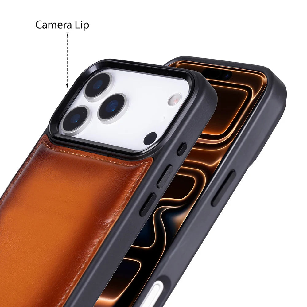 Magic iPhone 18 Pro / 17 Pro Detachable Leather Wallet Case