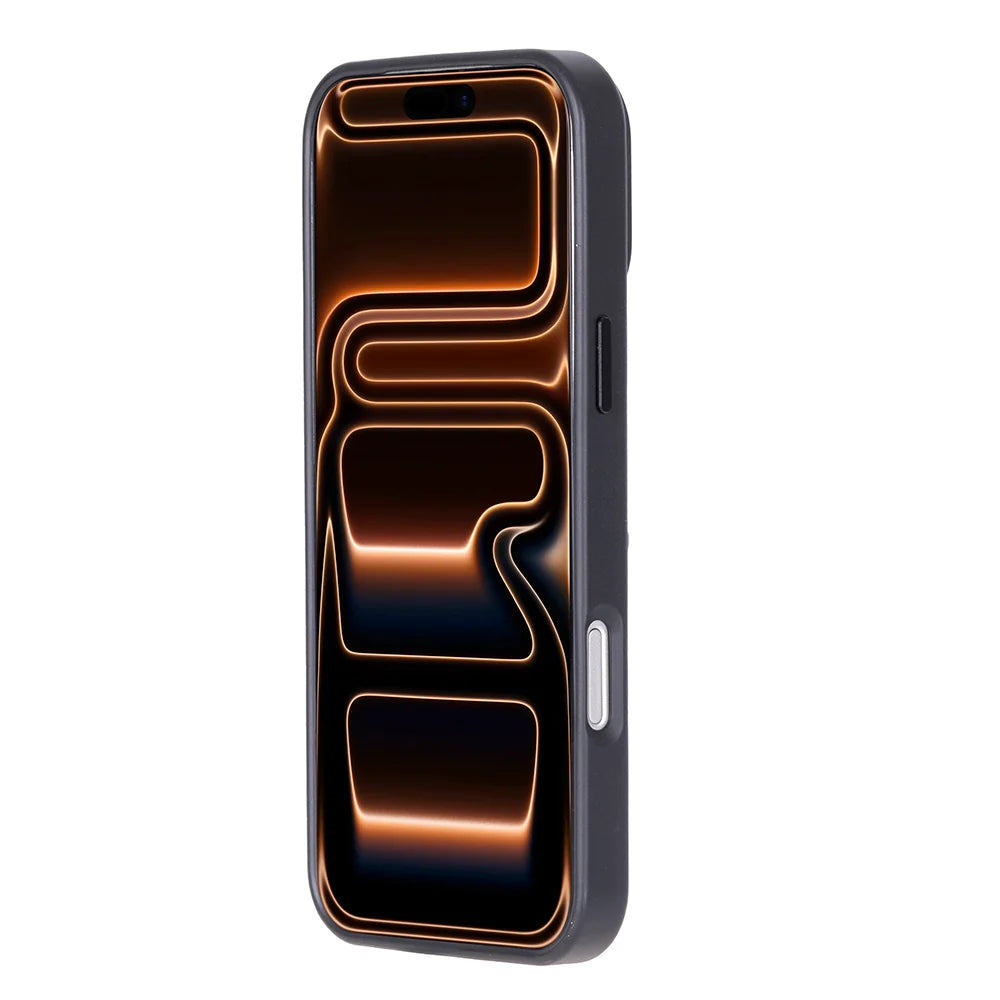 Flex Cover Leather iPhone 18 Pro / 17 Pro Case with Card Holder