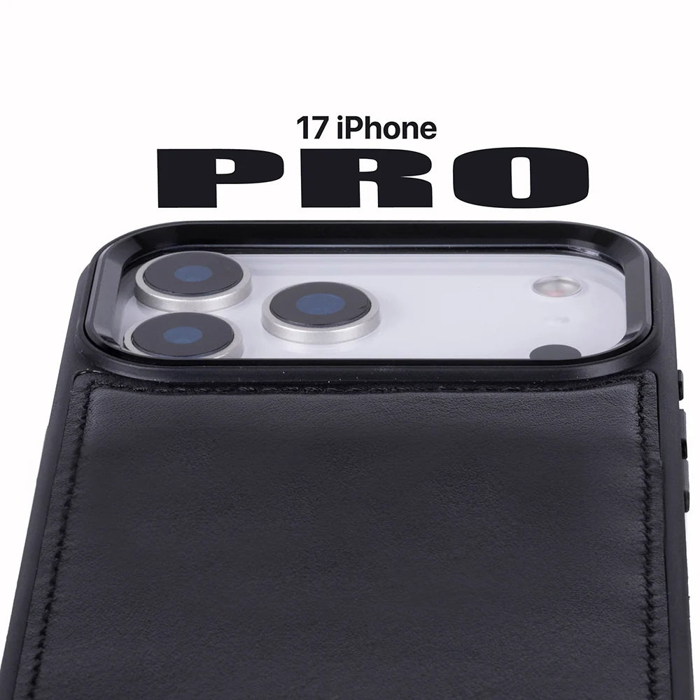Magic iPhone 18 Pro / 17 Pro Detachable Leather Wallet Case