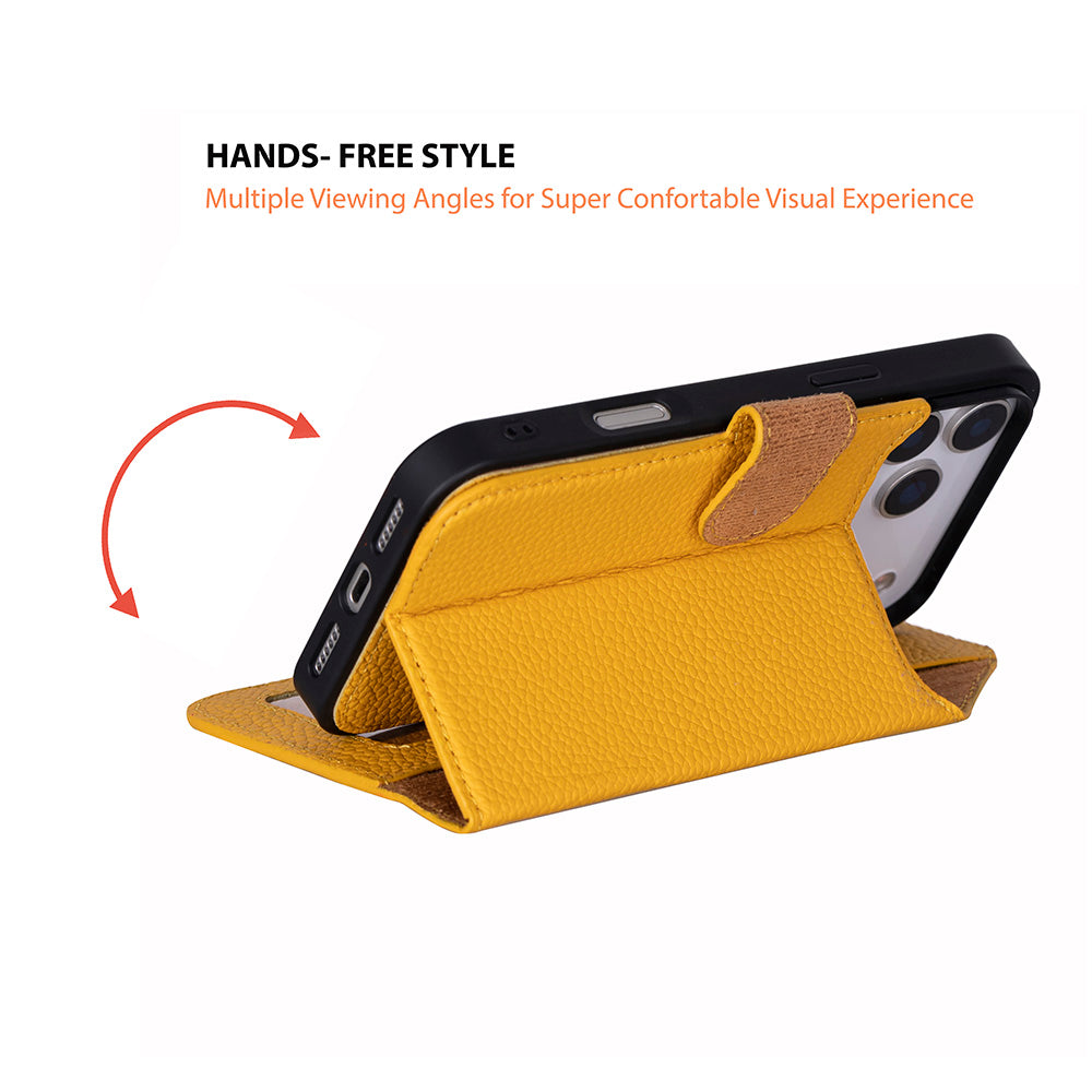 Magic I Phone 17 Pro Leather Detachable Wallet Case