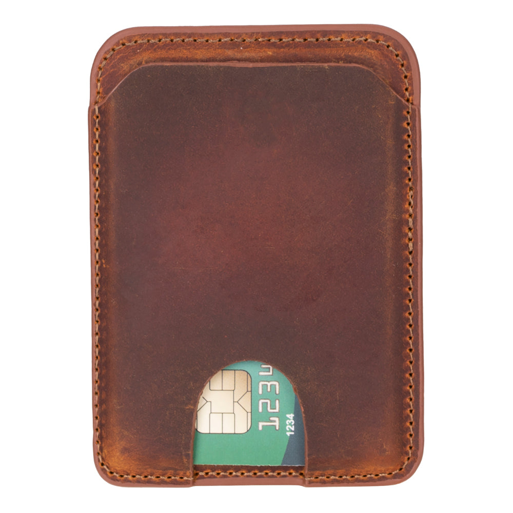 Mag Fit Leather Magnetic Card Holder