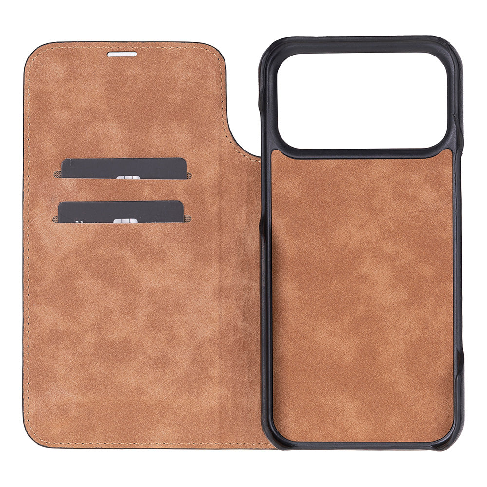 Sonat Leather I Phone 17 Pro Max Folio Case