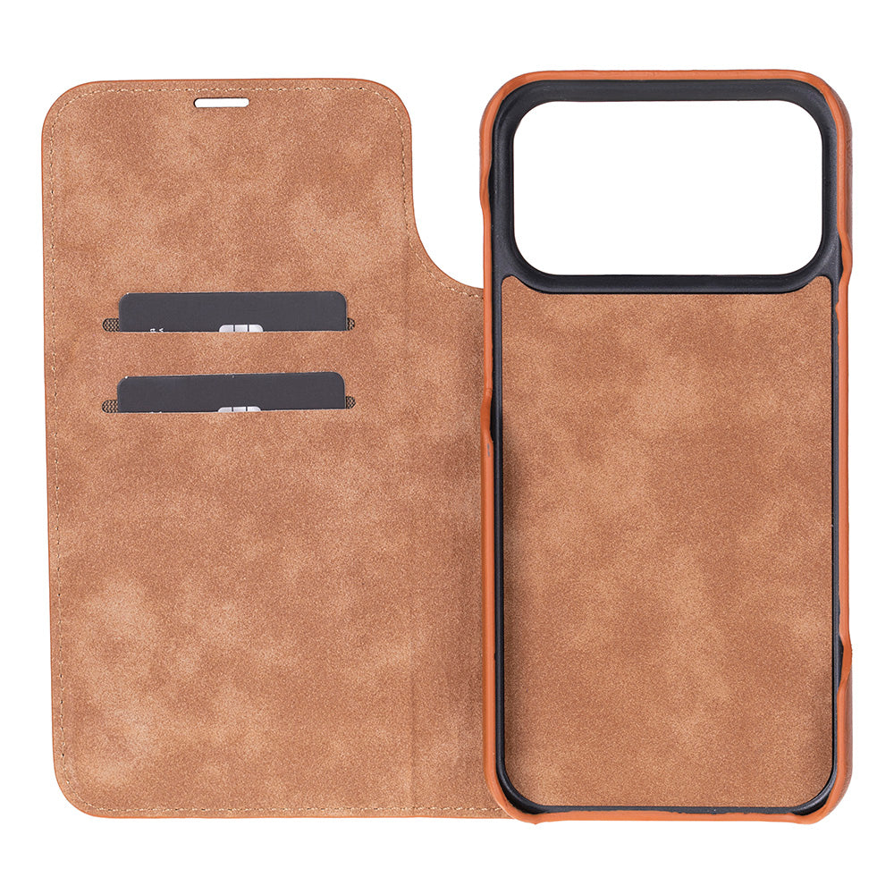 Sonat Leather I Phone 17 Pro Max Folio Case