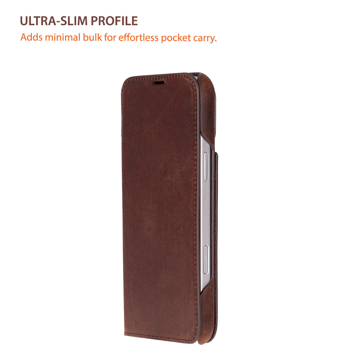 Sonat Leather I Phone 17 Pro Max Folio Case