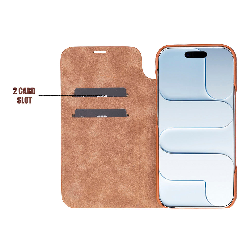 Sonat Leather I Phone 17 Air Folio Case