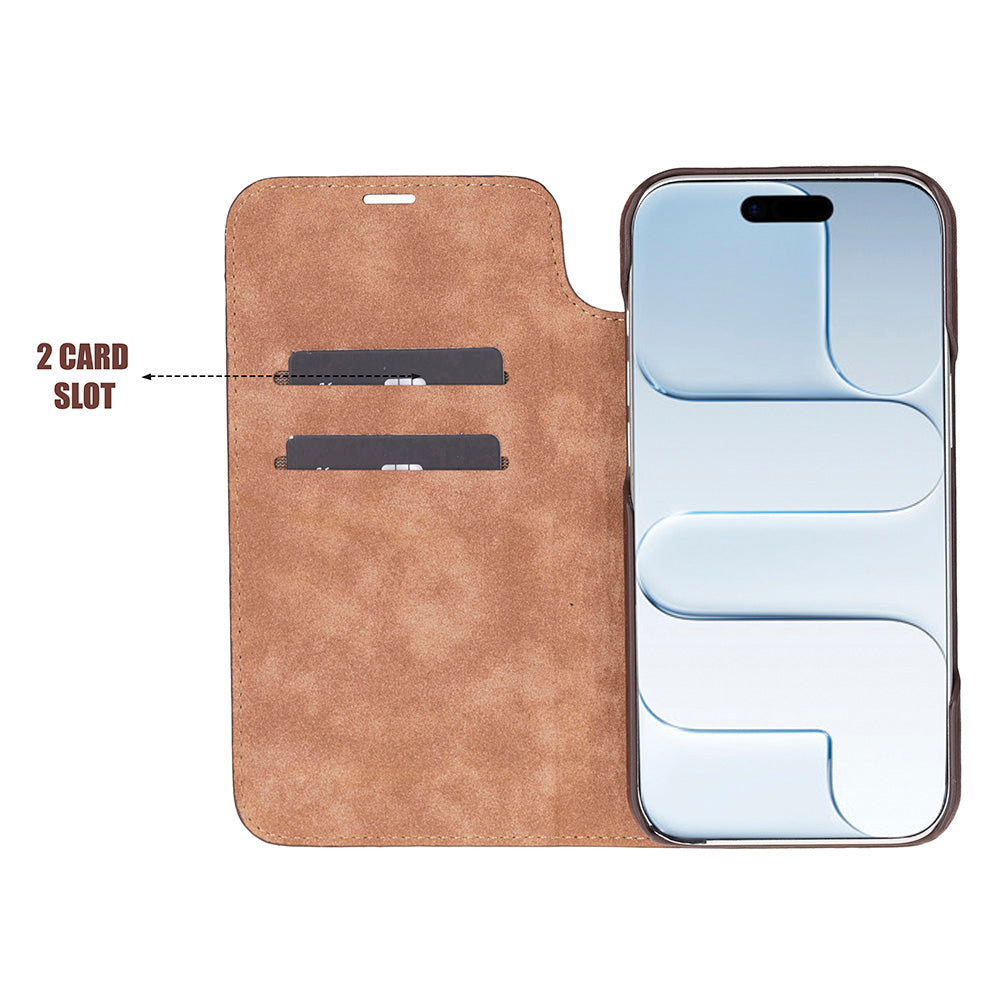 Sonat Leather I Phone 17 Air Folio Case