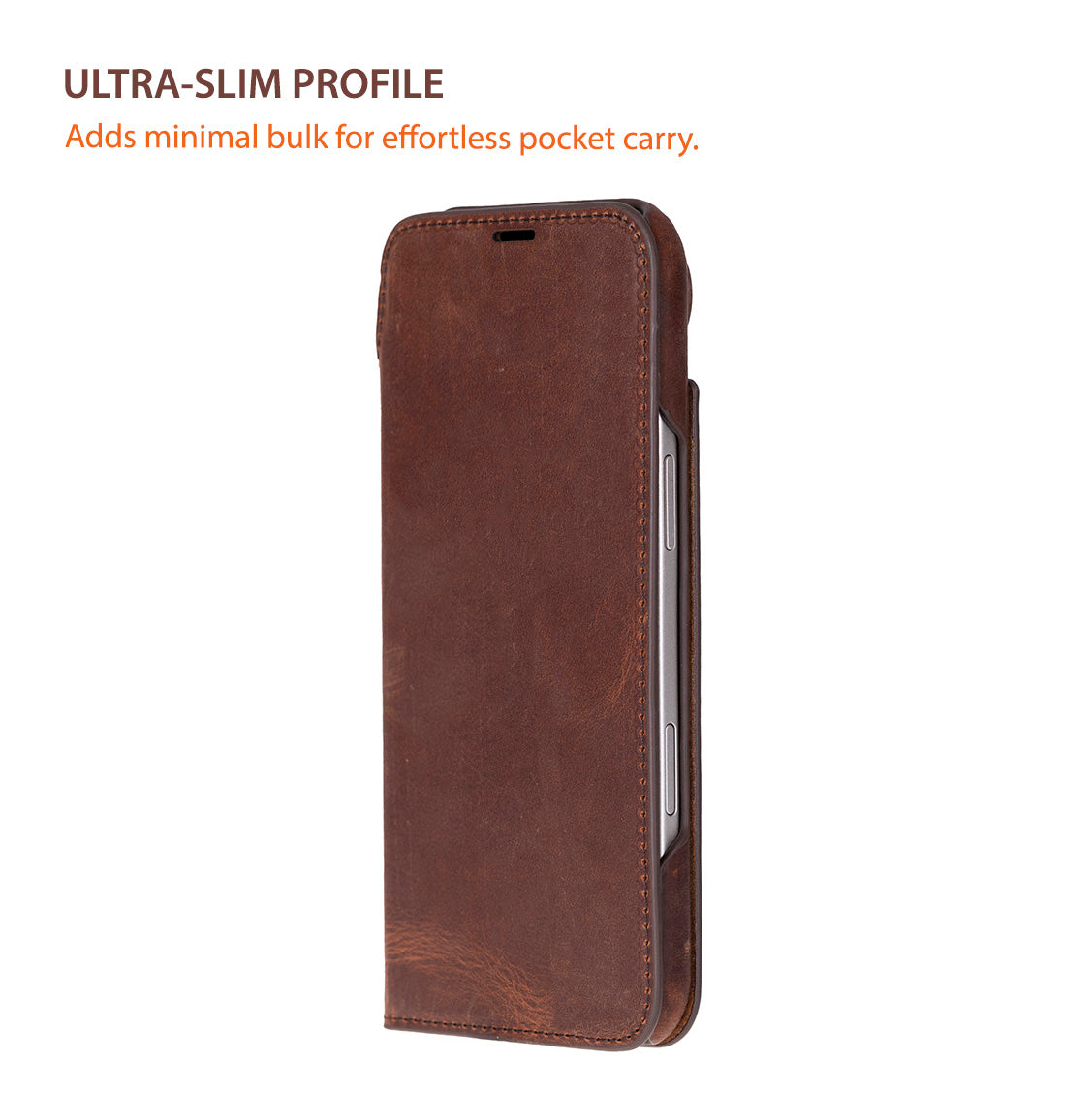 Sonat Leather I Phone 17 Folio Case