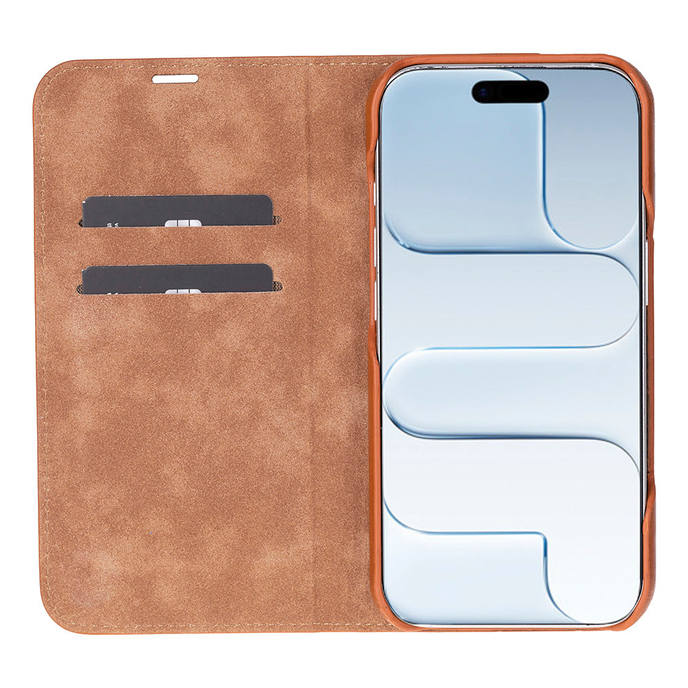 Sonat Leather I Phone 17 Folio Case