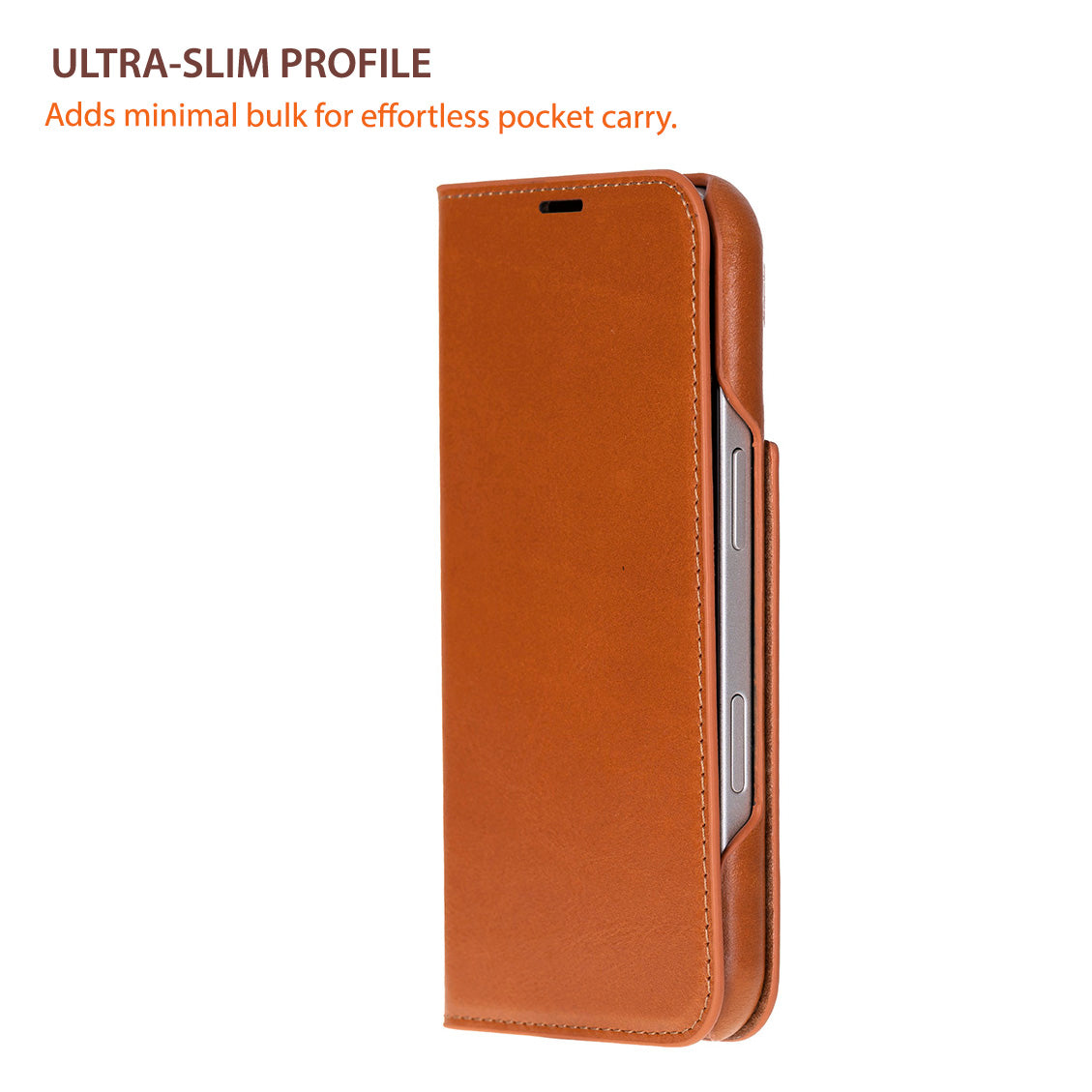 Sonat Leather I Phone 17 Folio Case