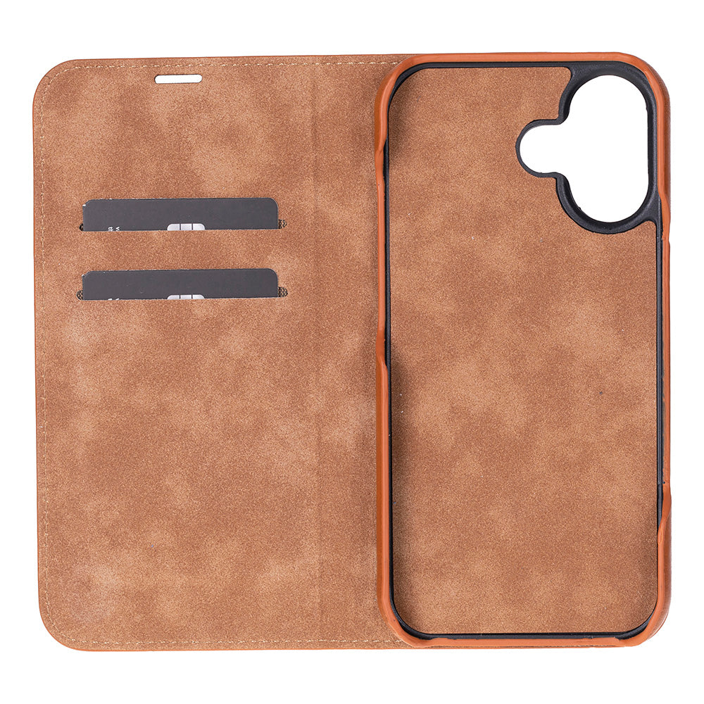 Sonat Leather I Phone 17 Folio Case