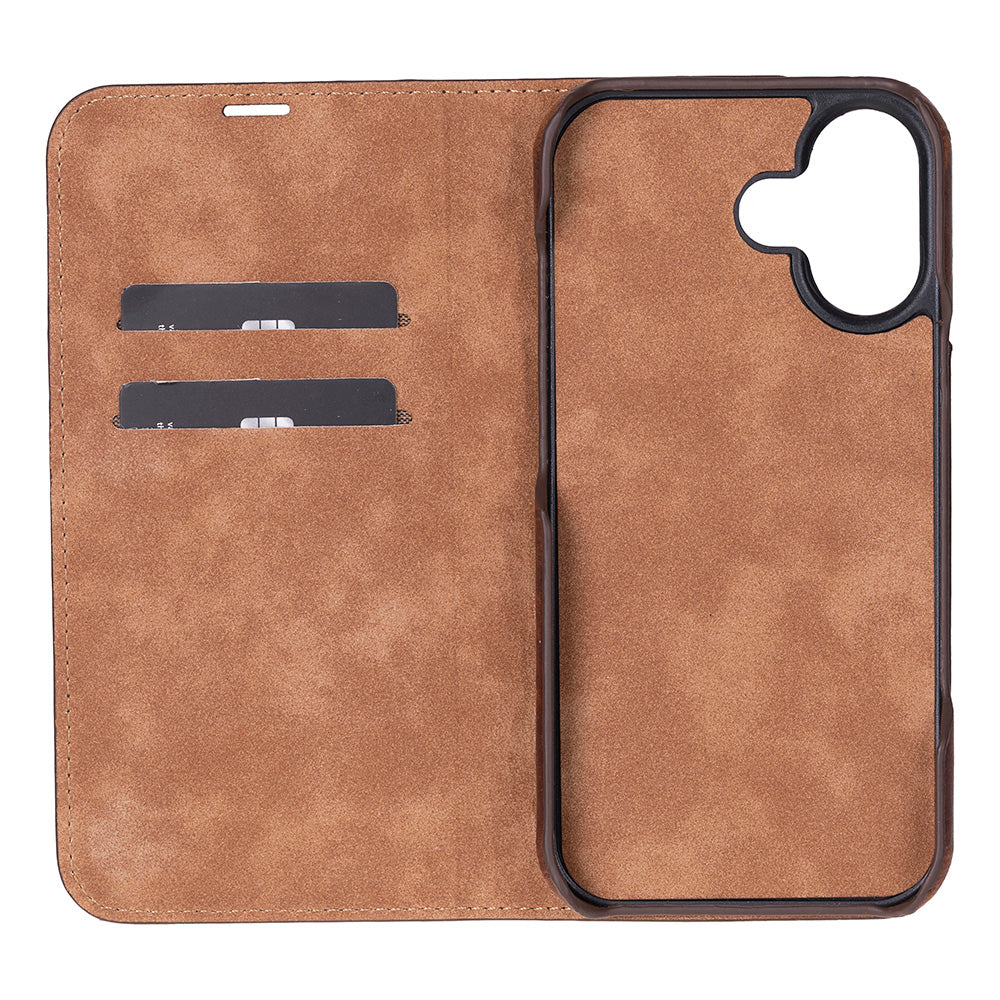 Sonat Leather I Phone 17 Folio Case