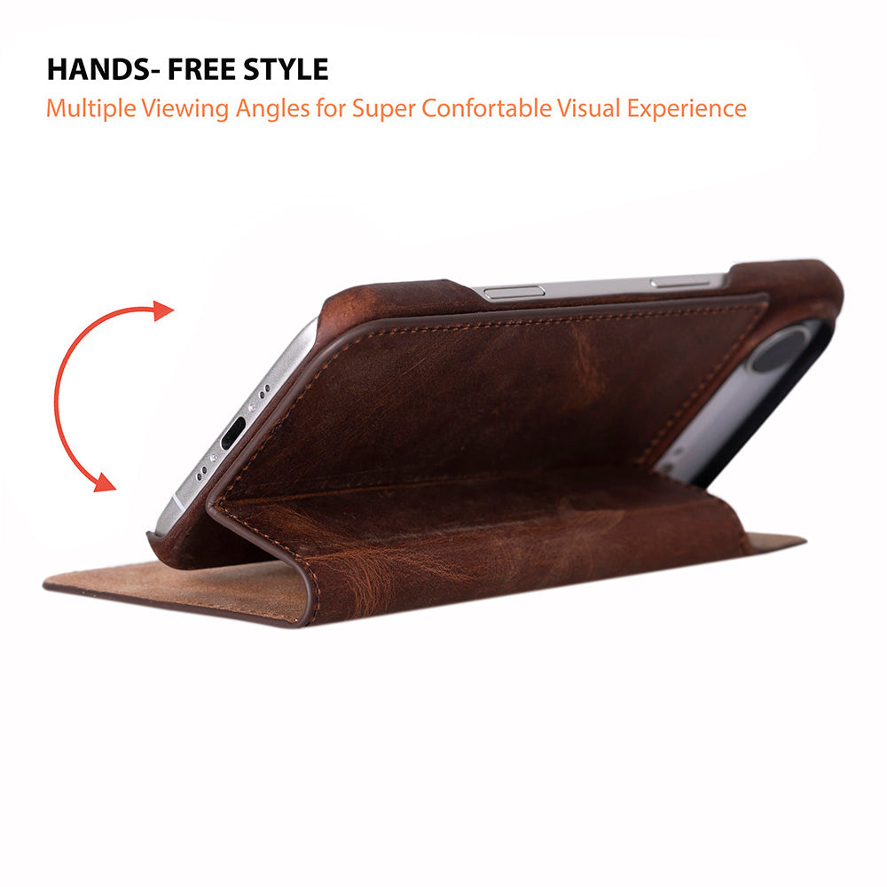 Sonat Leather I Phone 17 Air Folio Case