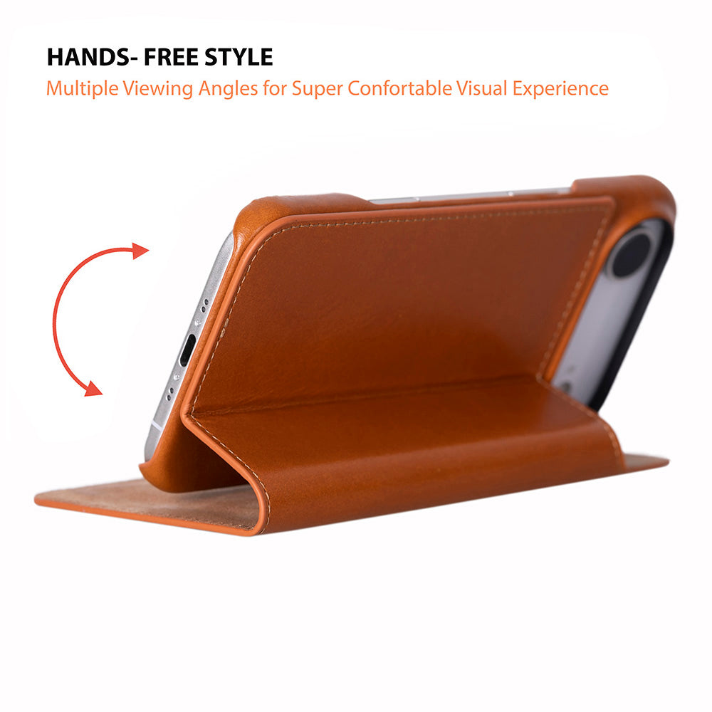 Sonat Leather I Phone 17 Air Folio Case
