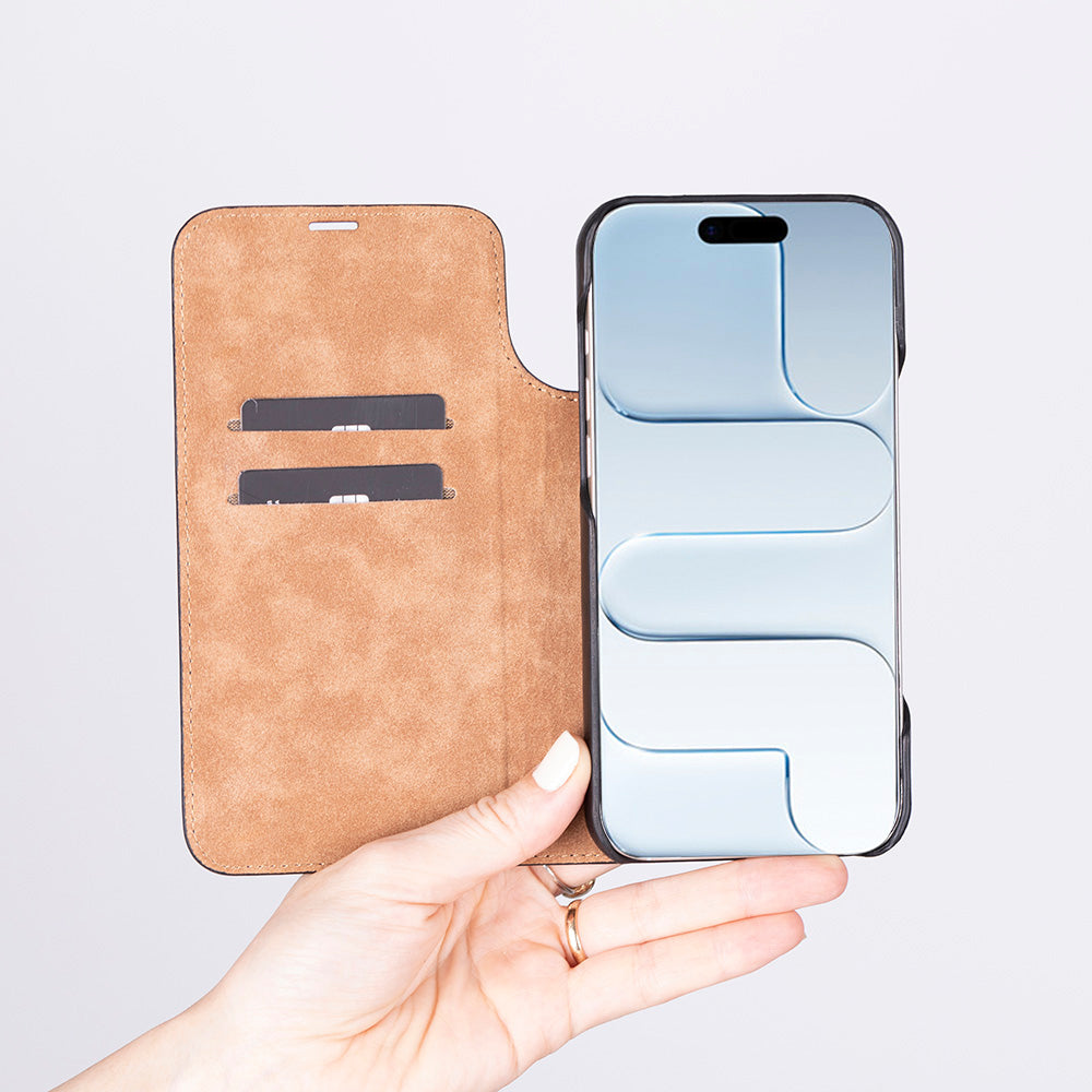 Sonat Leather I Phone 17 Air Folio Case