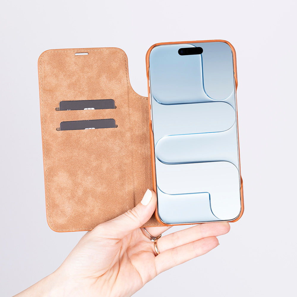 Sonat Leather I Phone 17 Air Folio Case
