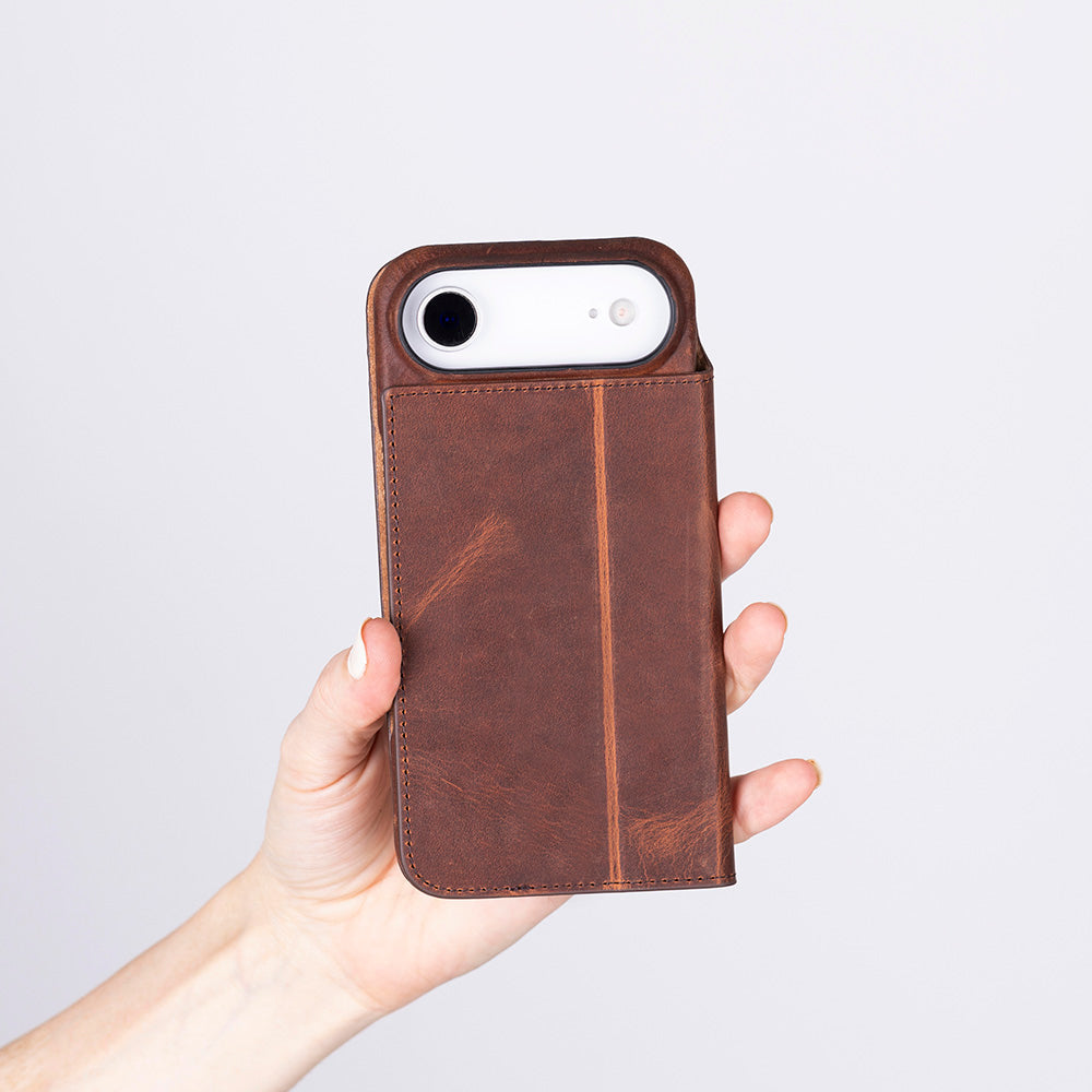 Sonat Leather I Phone 17 Air Folio Case