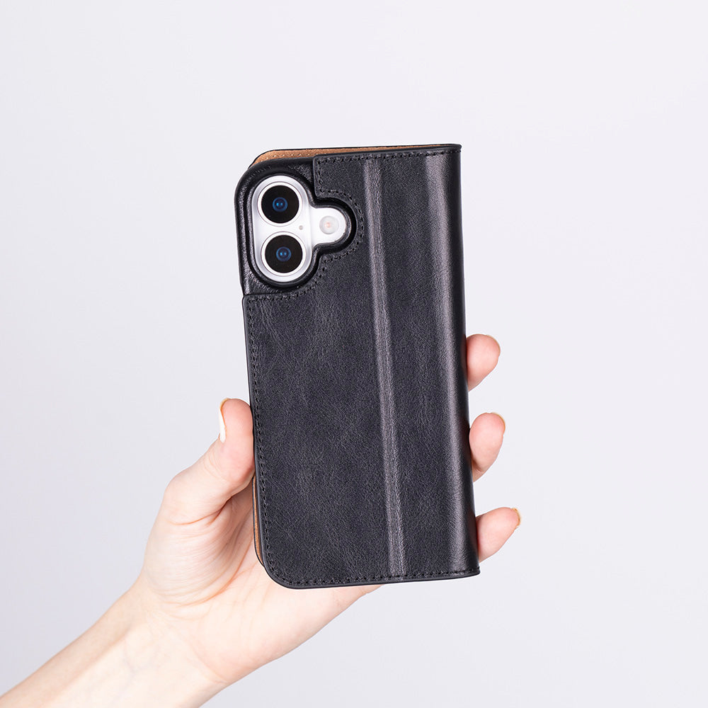 Sonat Leather I Phone 17 Folio Case