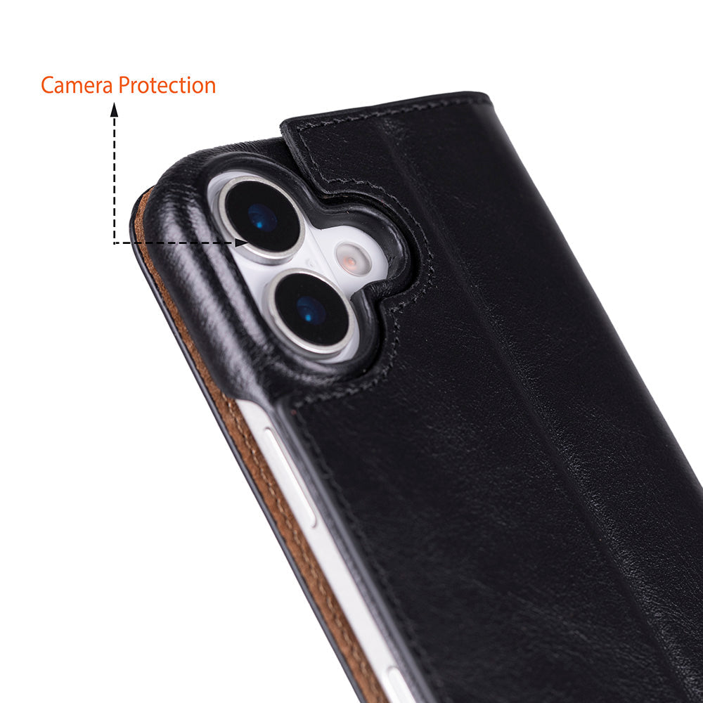 Sonat Leather I Phone 17 Folio Case