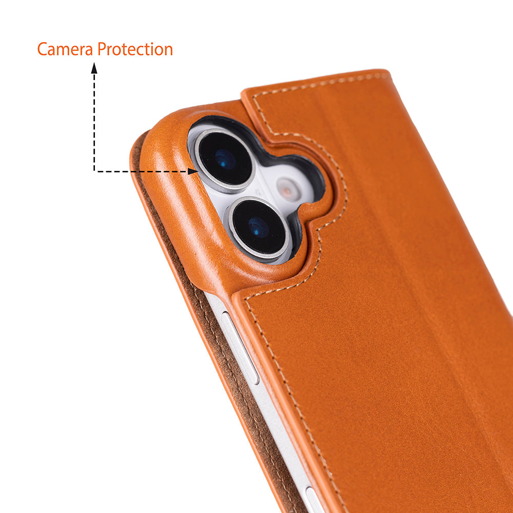 Sonat Leather I Phone 17 Folio Case