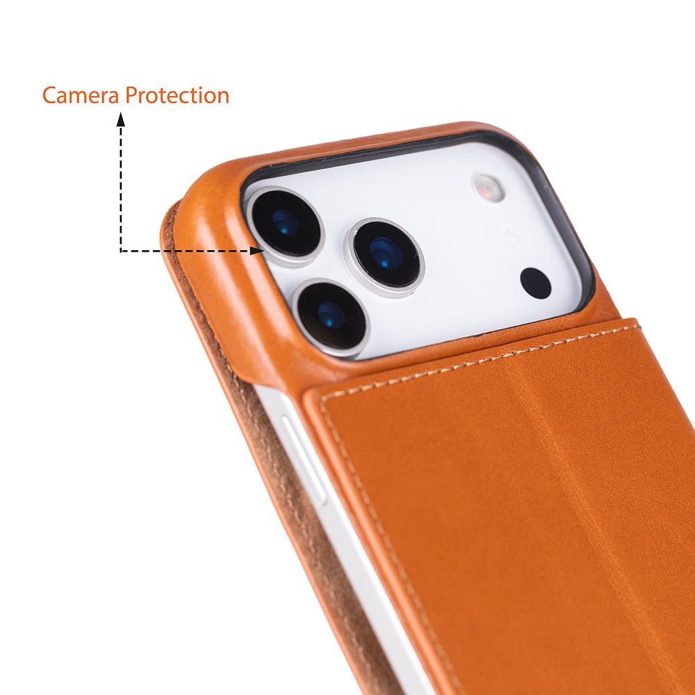 Sonat Leather I Phone 17 Pro Max Folio Case