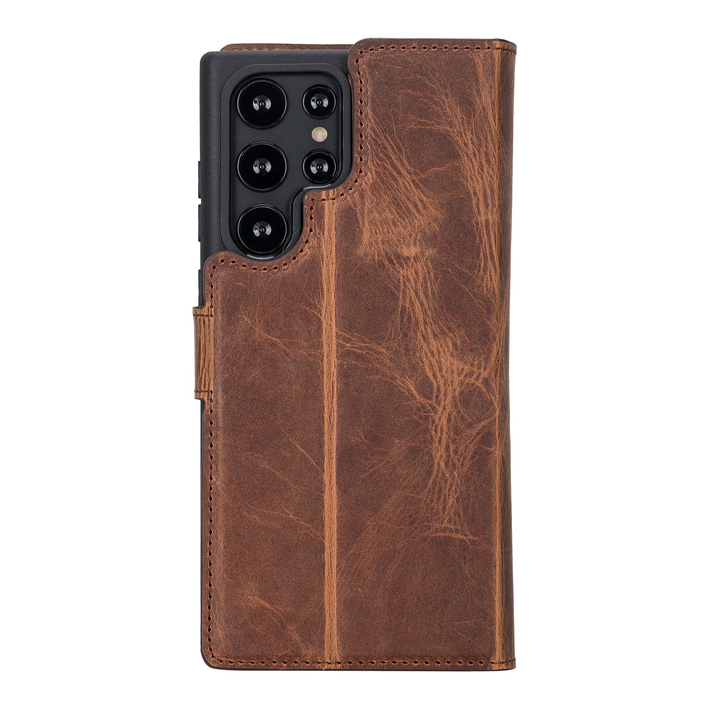Magic Samsung Galaxy S22 Ultra Leather Detachable Wallet Case