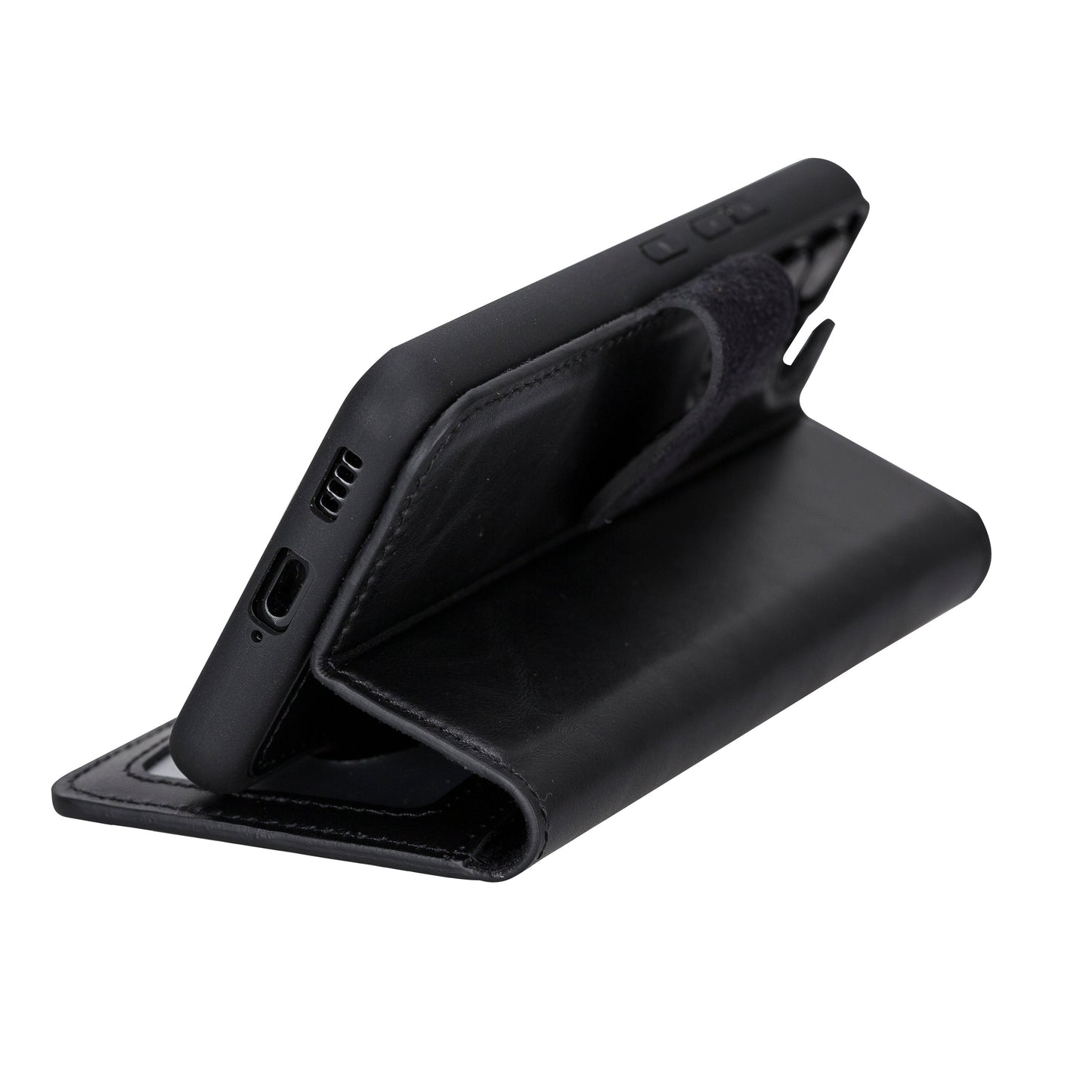 Magic Samsung Galaxy S22 Ultra Leather Detachable Wallet Case