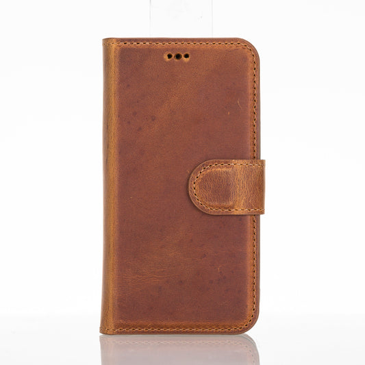 Liluri I Phone 12 Mini Detachable Leather Wallet Case