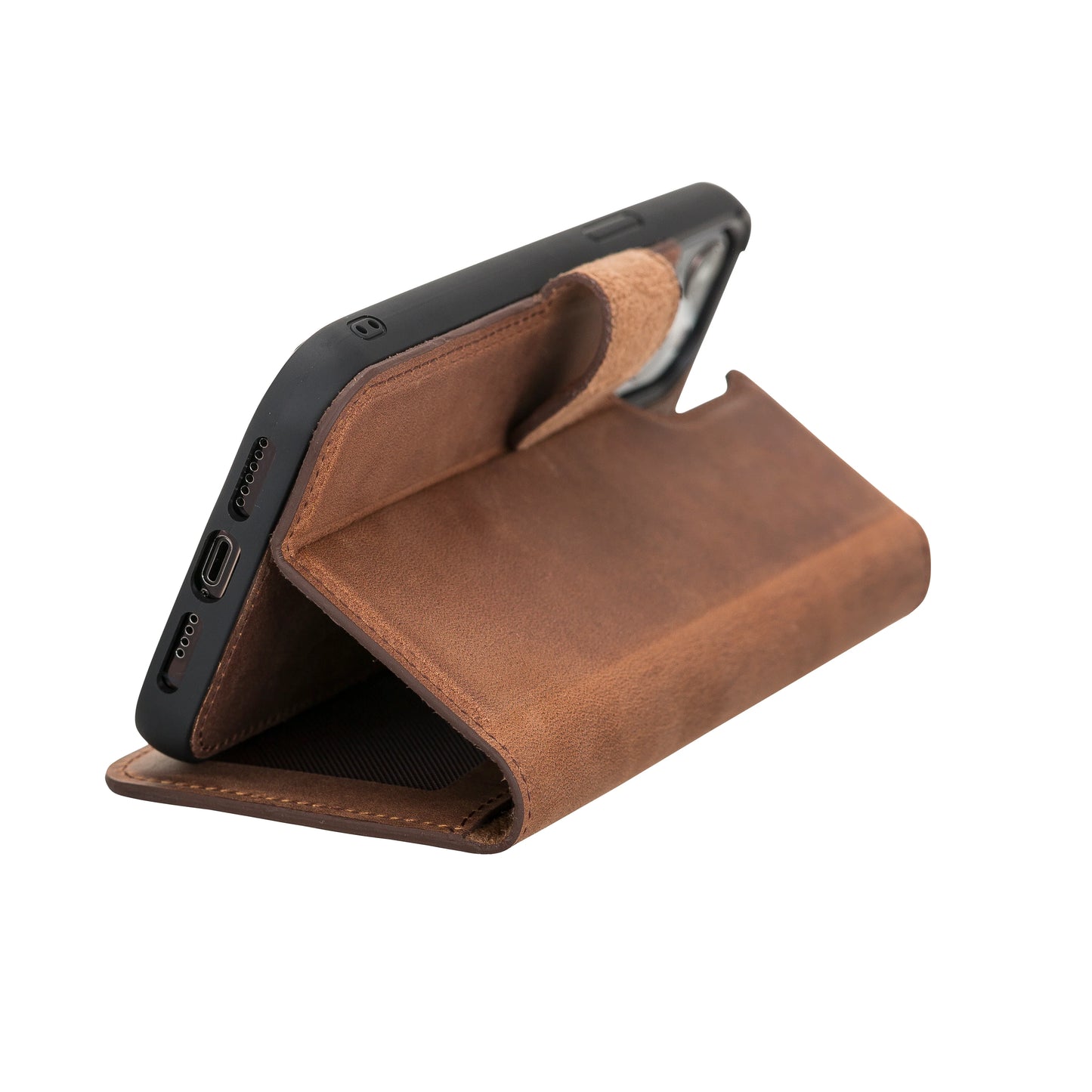 Liluri I Phone 12 Pro Max Detachable Leather Wallet Case