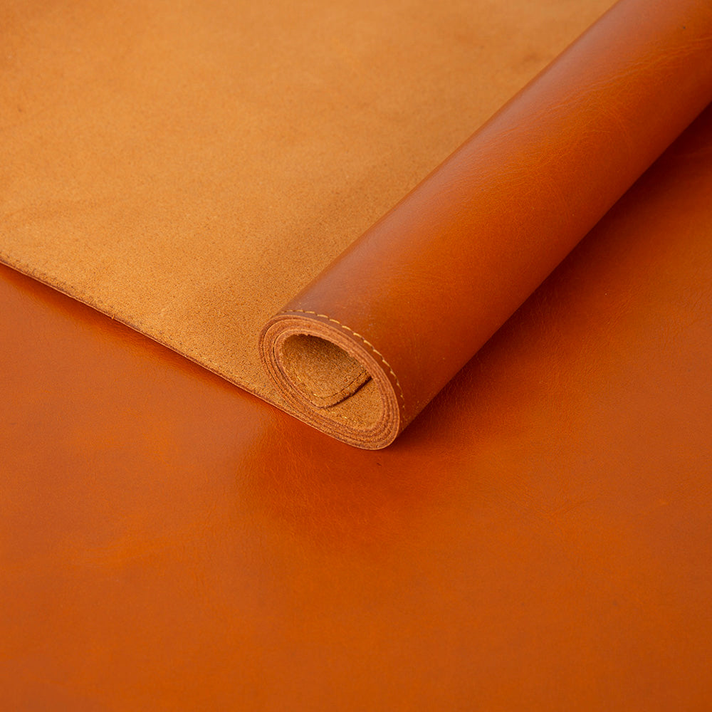Natural Leather Desk Mat Large