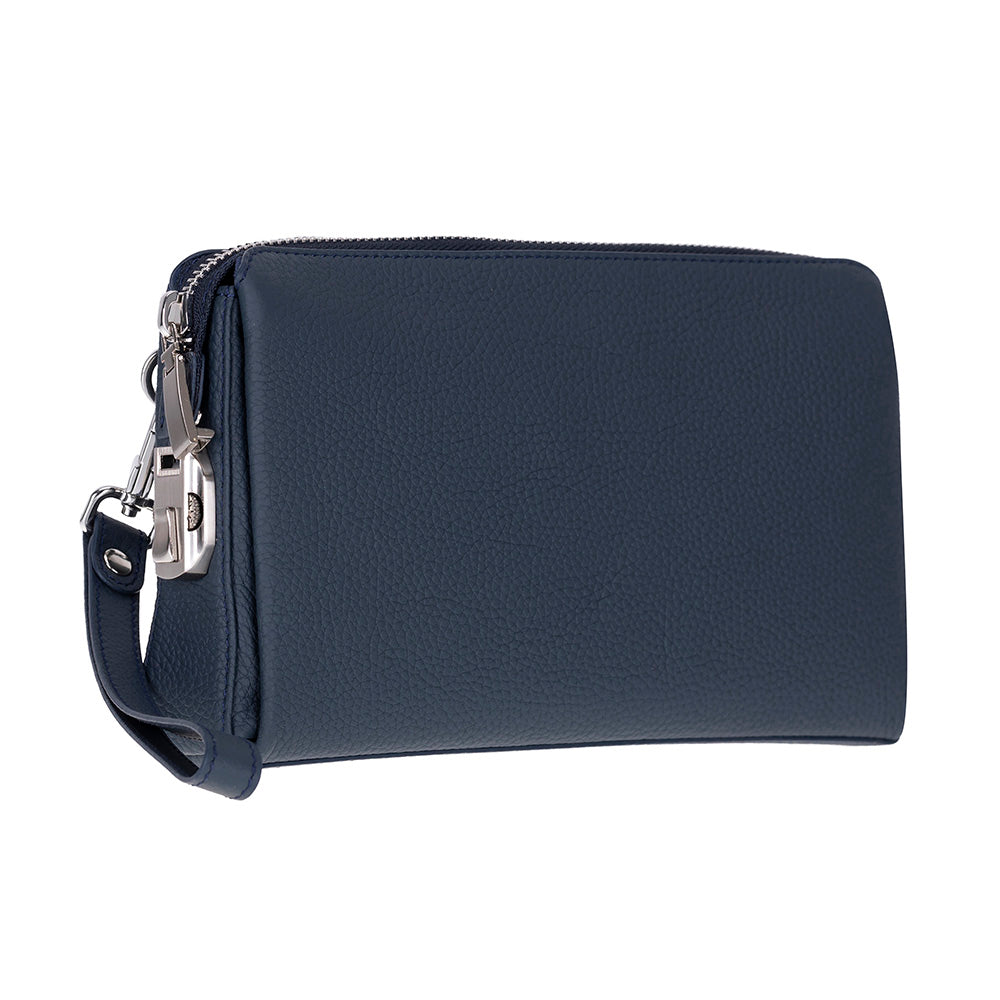 Lupus Leather Clutch Bag