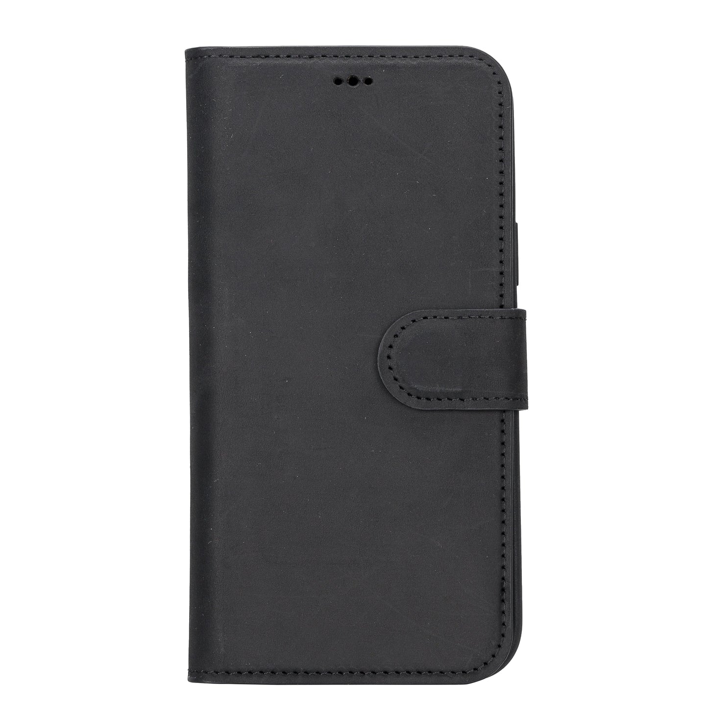 Liluri I Phone 14 Plus Detachable Leather Wallet Case
