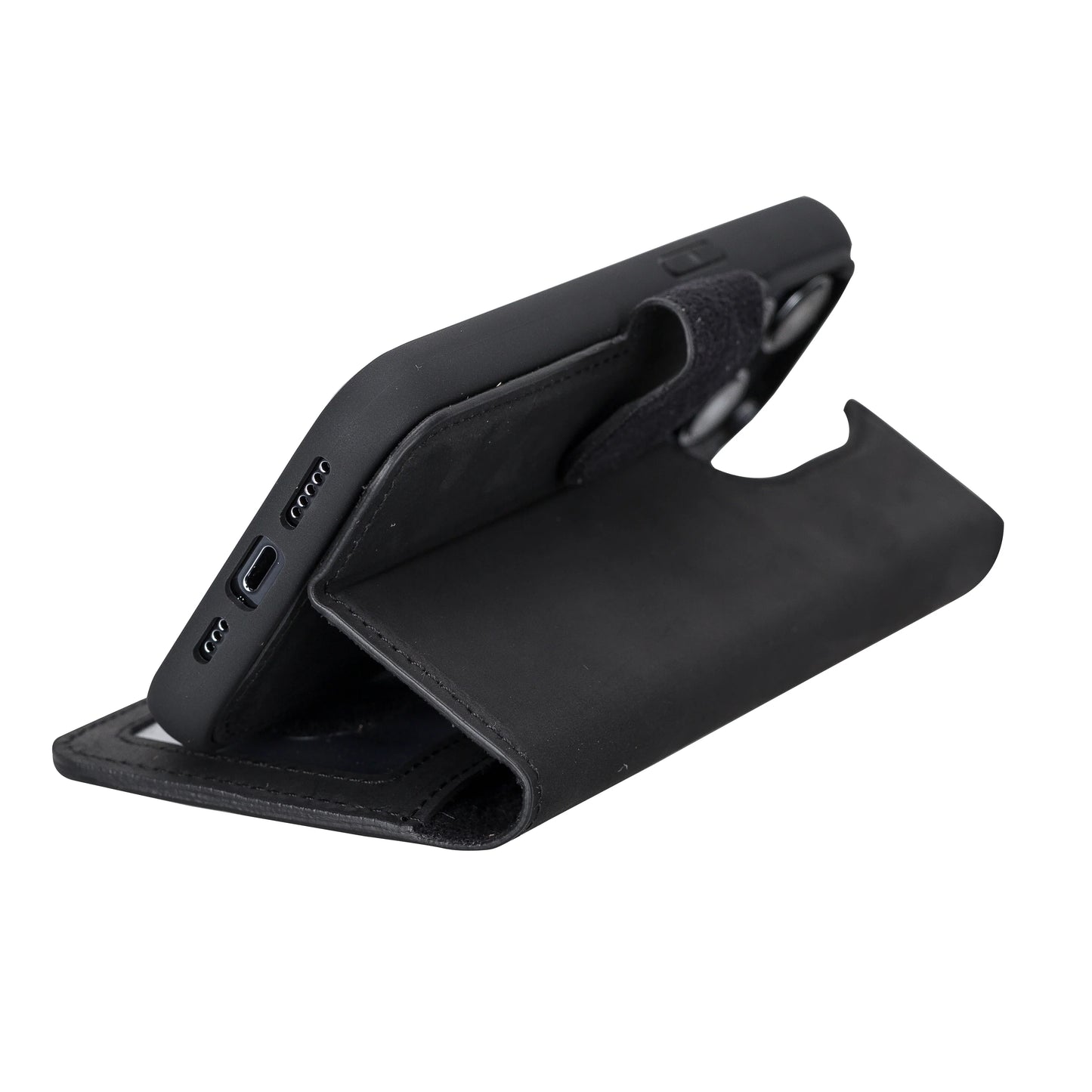 Liluri I Phone 14 Pro Detachable Leather Wallet Case