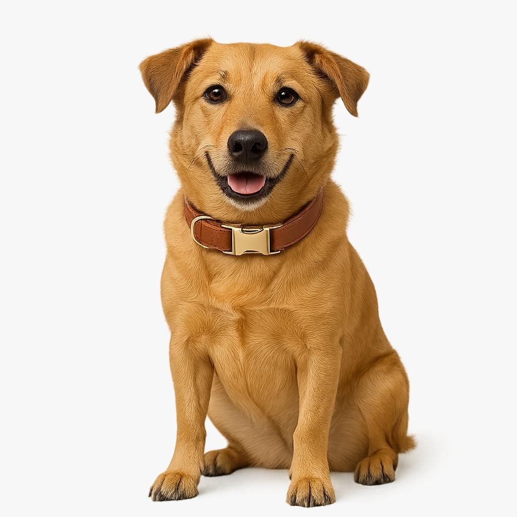 Scobby Leather Dog Collar g22 Bouletta