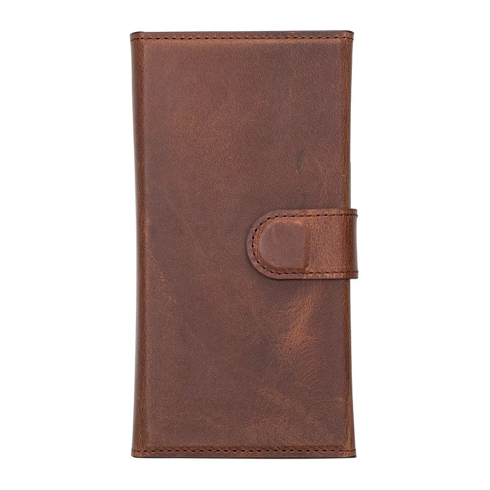 Santa I Phone 13 Pro Leather Detachable Wallet Case