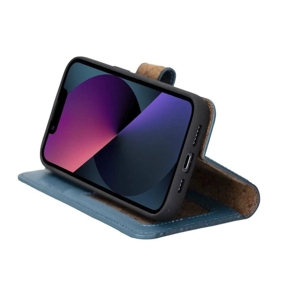 Magic iPhone 14 Pro Colorful Leather Detachable Wallet Case