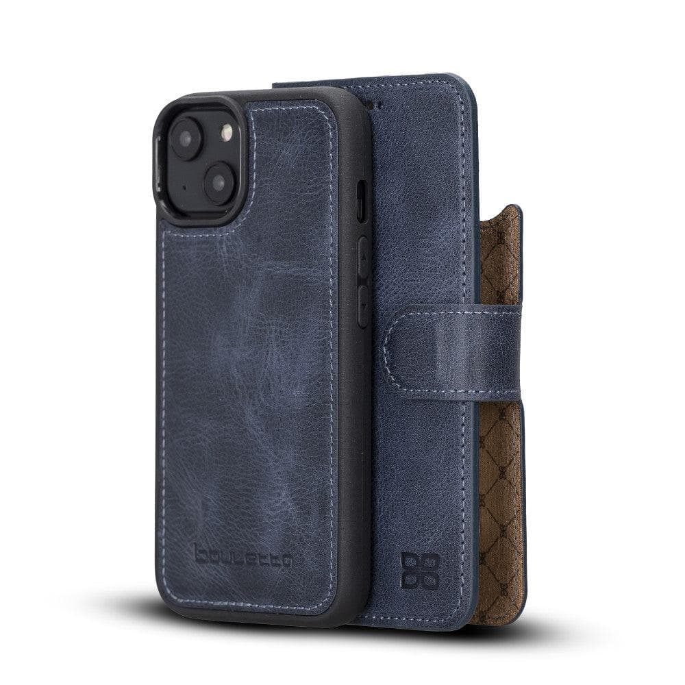 Bouletta Apple iPhone 14 Series Detachable Leather Wallet Case Darker Color - MW iPhone 14 Pro Max / Tan