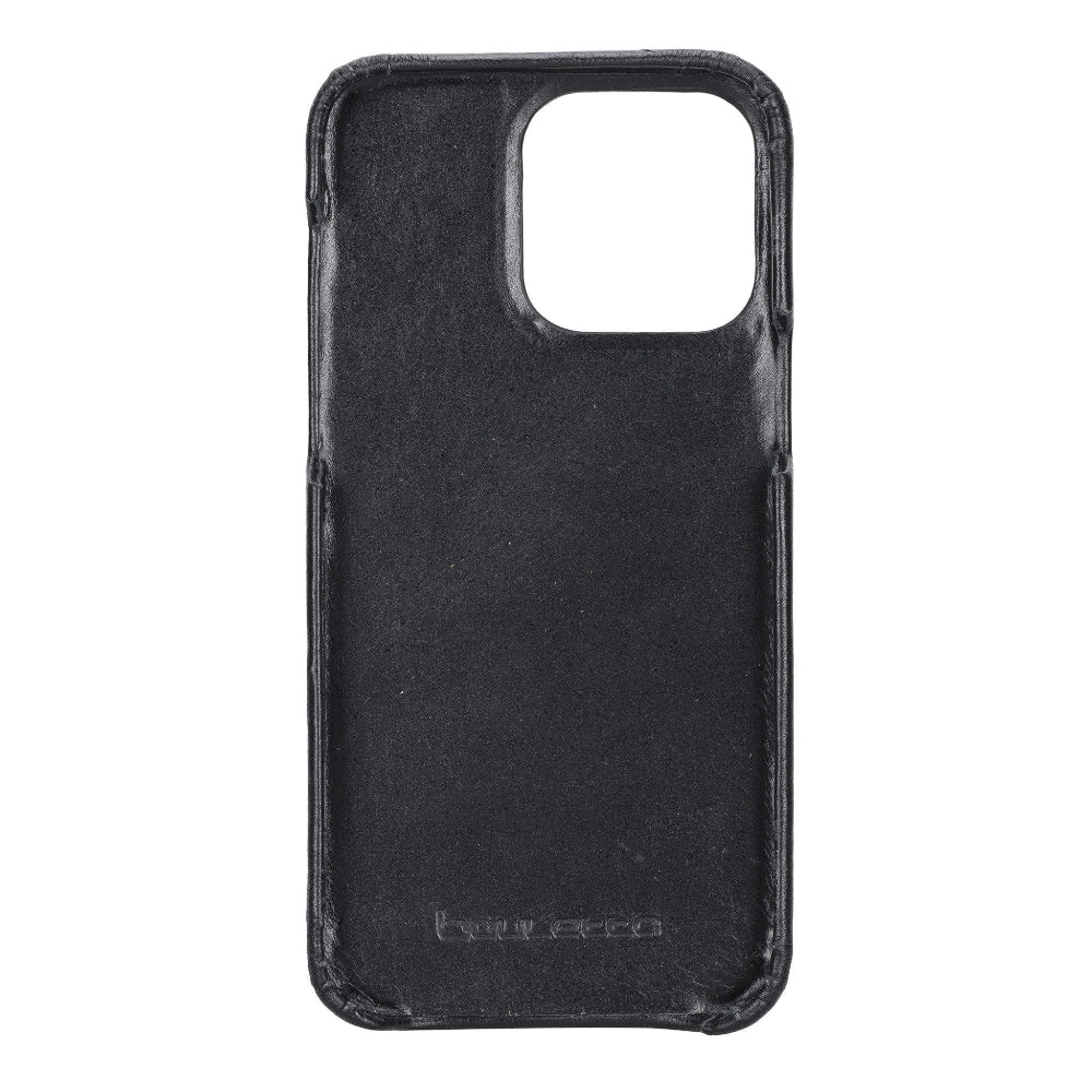 Bouletta Apple iPhone 14 Series Full Leather Coating Back Cover