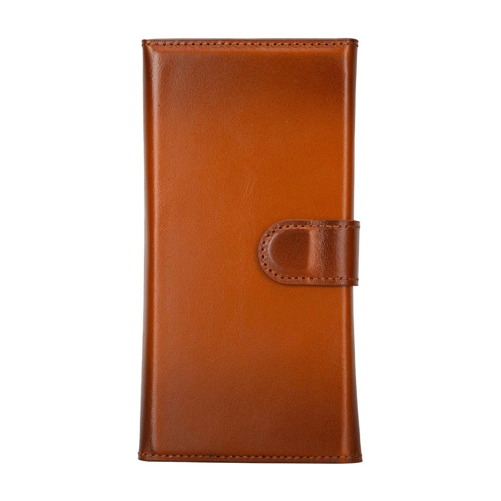 Santa iPhone 15 Pro Max Leather Detachable Wallet Case