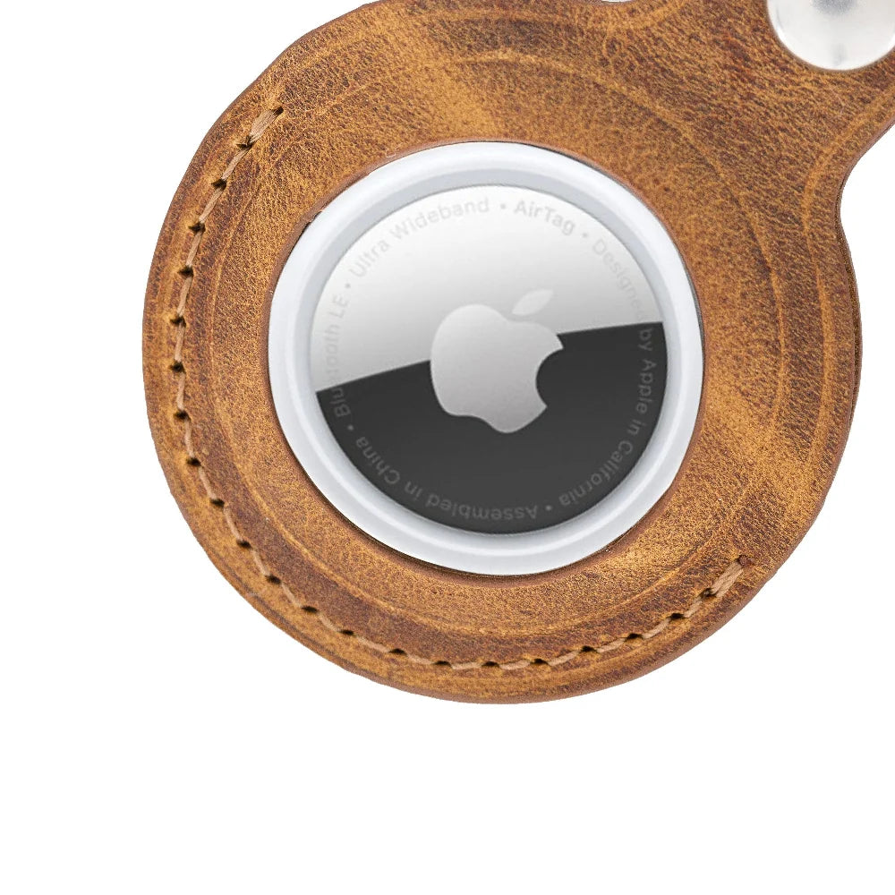 Bouletta Arta Genuine Leather Keychain for Apple Airtag