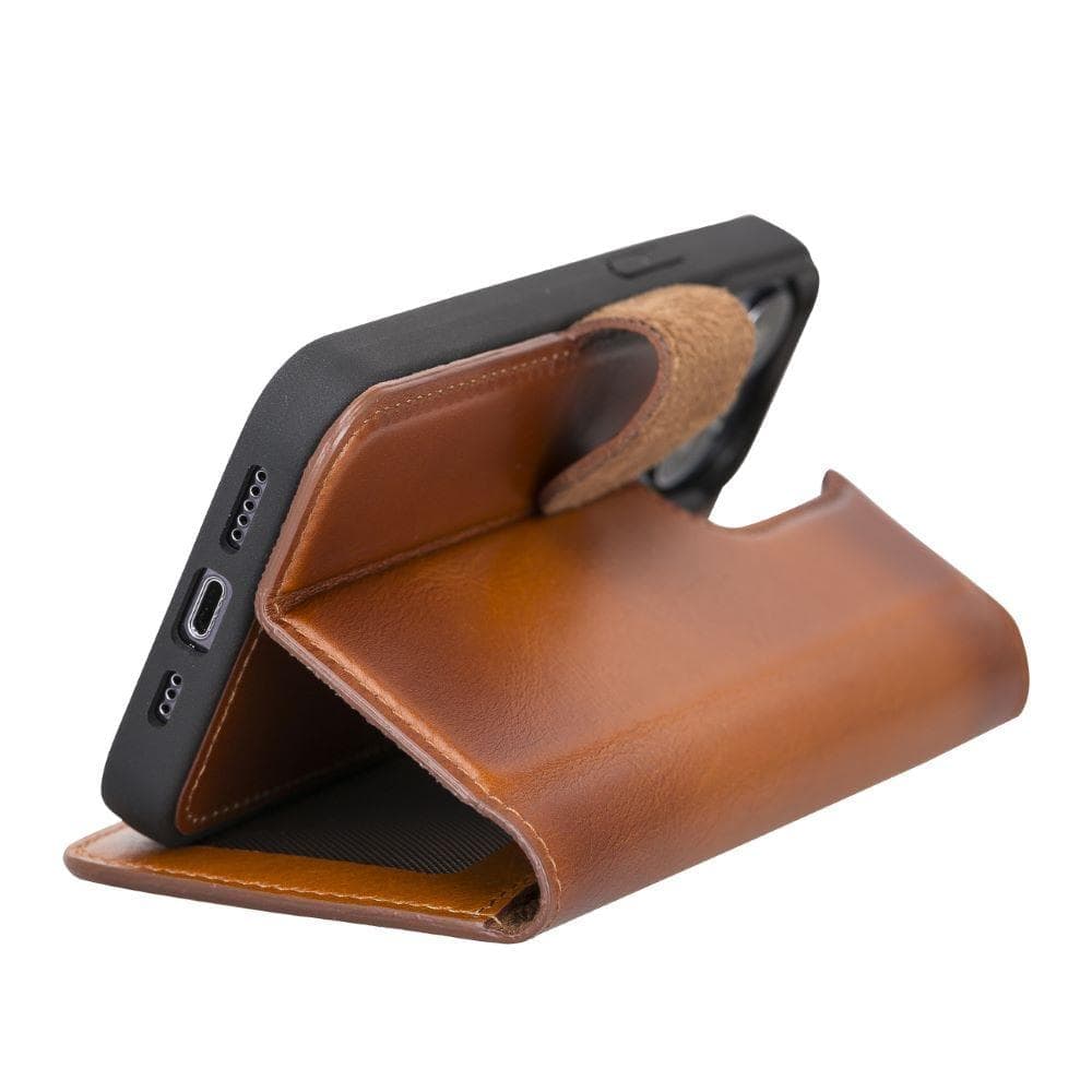 Magic I Phone 13 Mini Detachable Leather Wallet Case