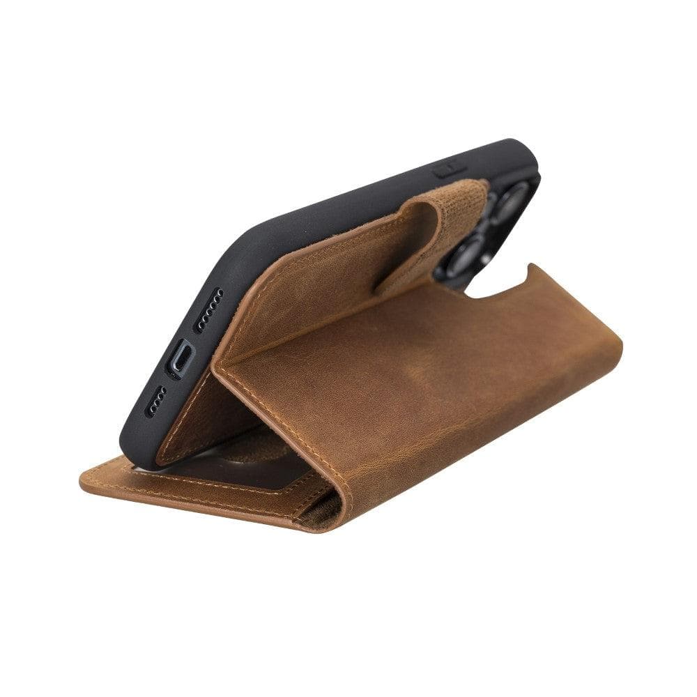 Magic I Phone 14 Plus Detachable Leather Wallet Case