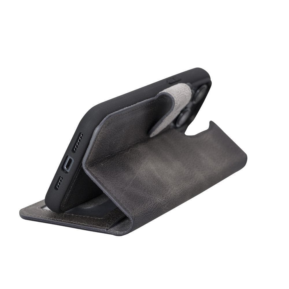 Magic I Phone 14 Pro Detachable Leather Wallet Case